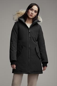 Chamarras Canada Goose Mujer Mexico - Rosemont Abrigos Negros RT3829475